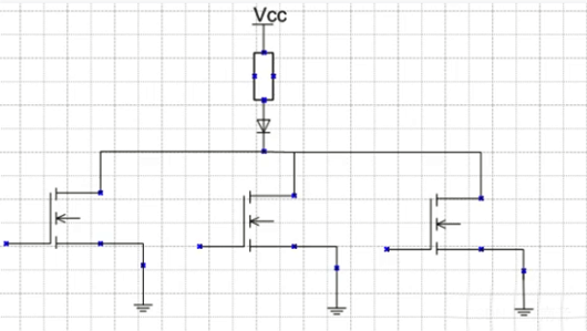 開漏輸出電路