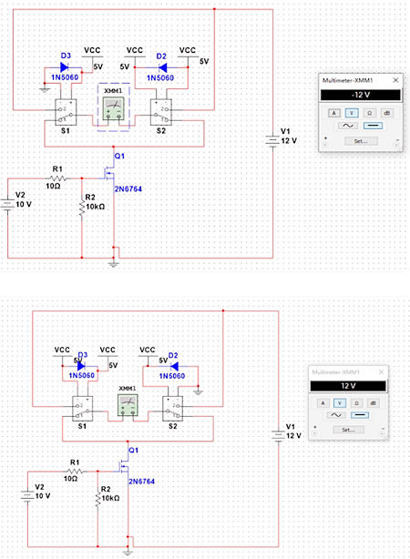 MOS管驅動電機電路
