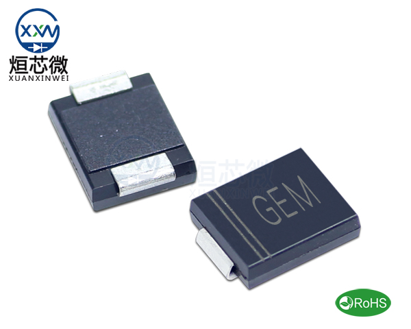 SMCJ15A參數,TVS二極管SMCJ15A瞬態抑制二極管